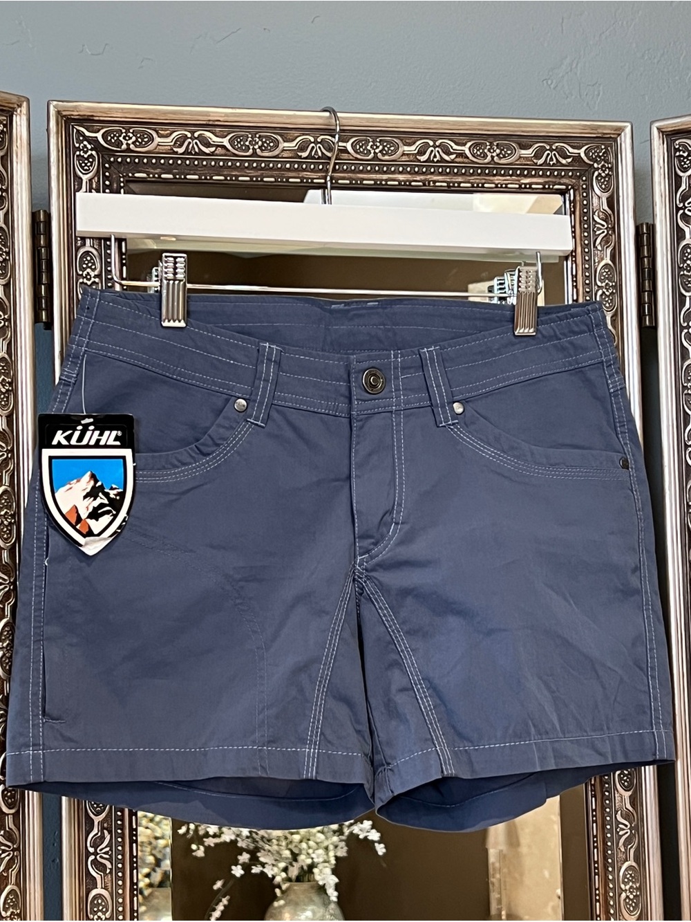 Kuhl Women’s Splash Shorts - Slate Blue - Sz 2